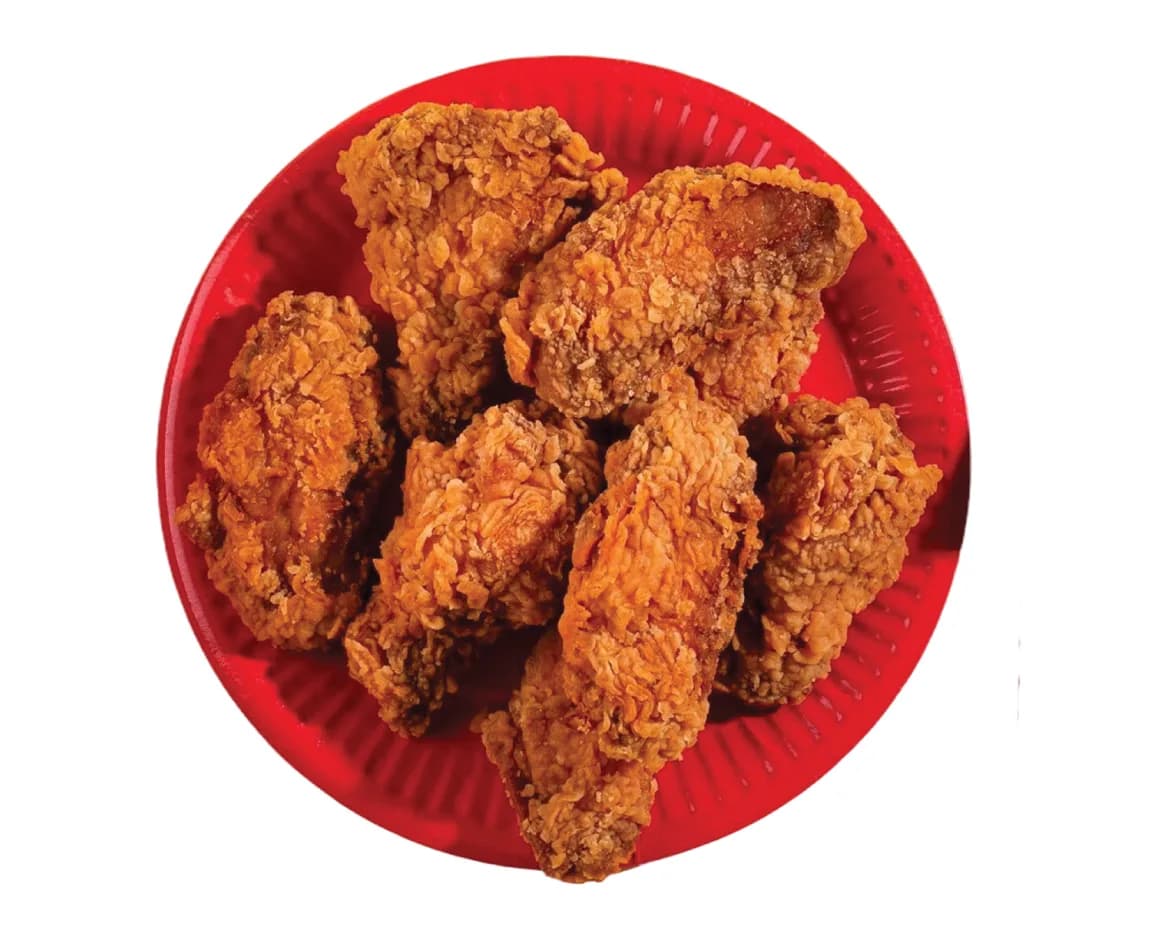 6 PIECES OF WINGS