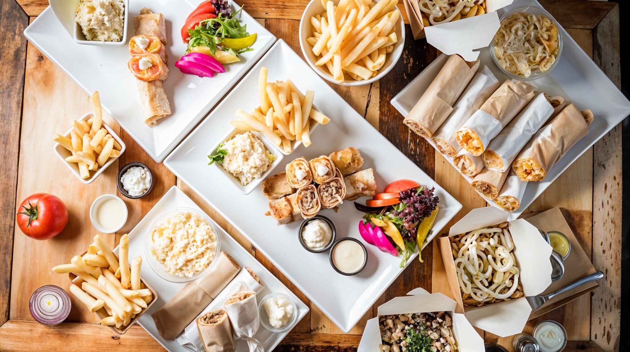 Fresh food at Eat Shawarma